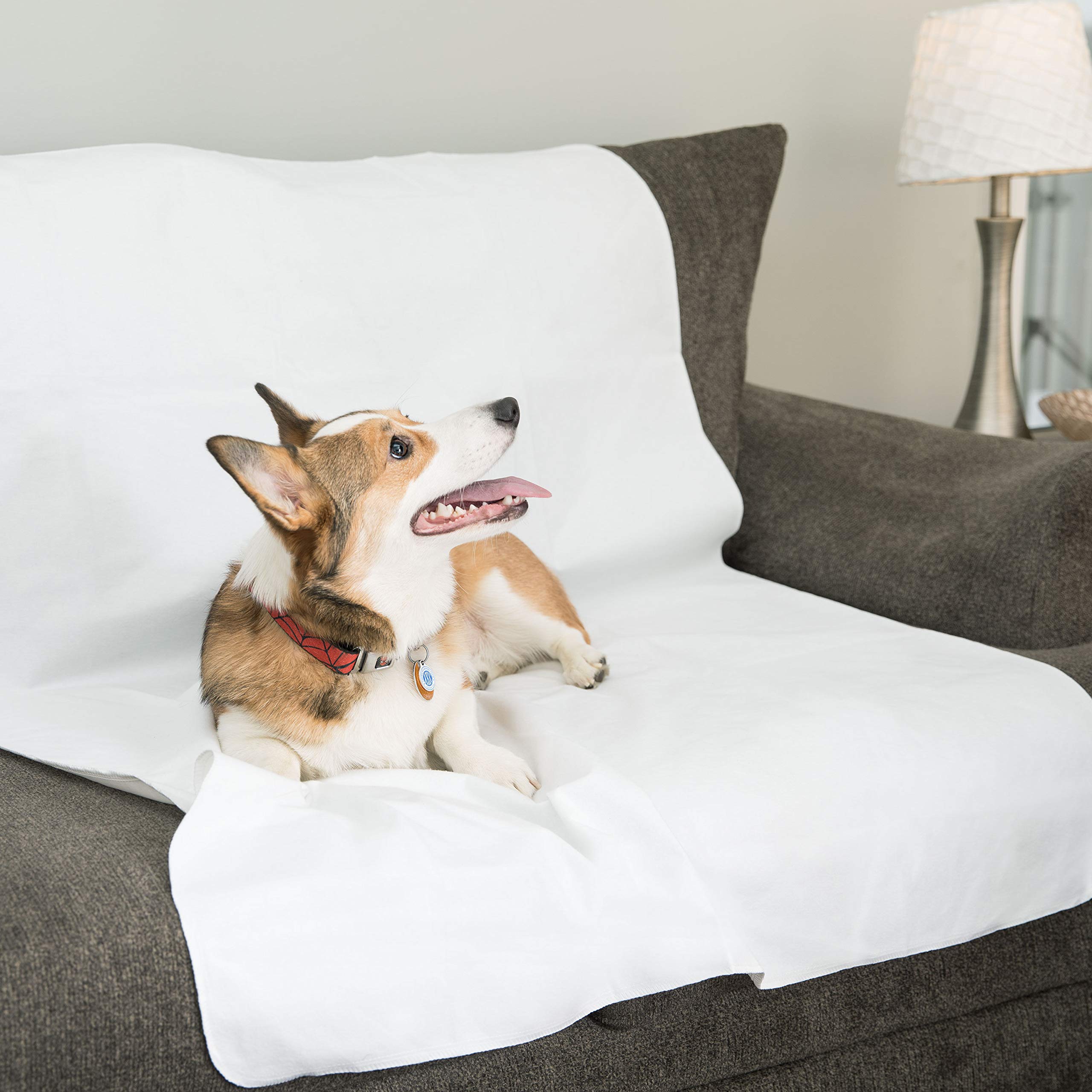 DMI Waterproof Sheet, Mattress Protector and Cover, Reversible, Flat Fit, White, 36 x 72 - Image 7