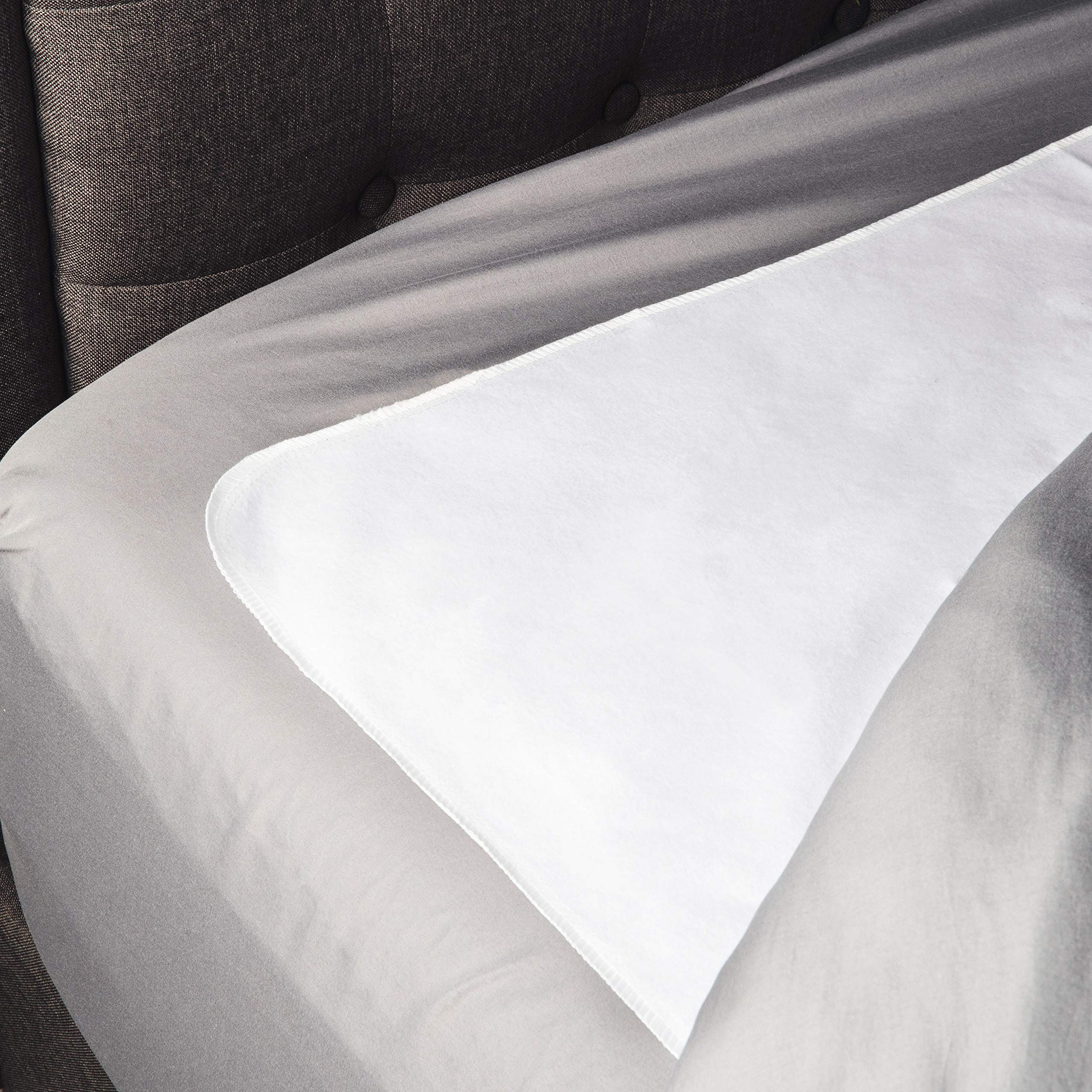 DMI Waterproof Sheet, Mattress Protector and Cover, Reversible, Flat Fit, White, 36 x 72 - Image 9