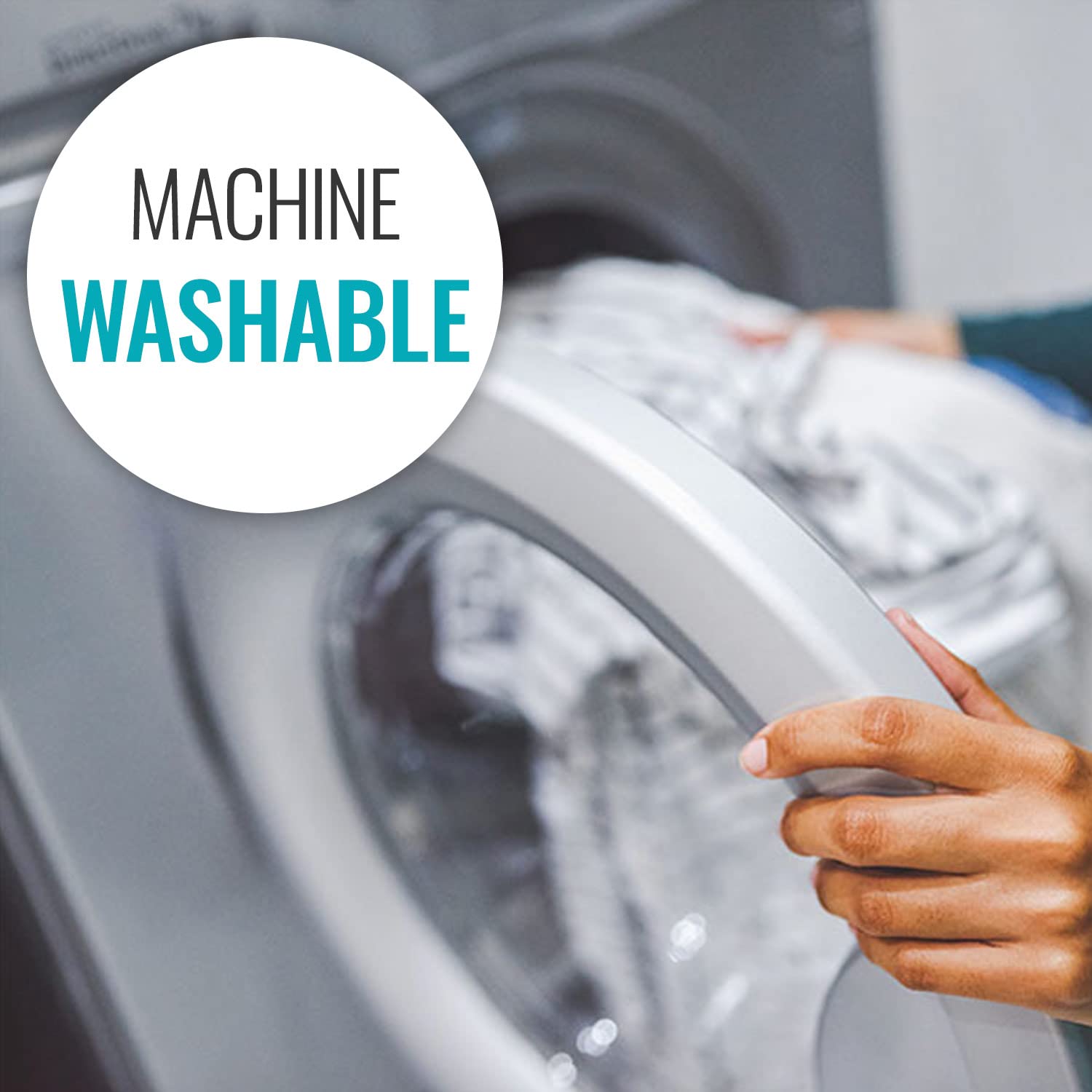 DMI Hospital Bed Sheet Set, White Bed Sheets, Cotton and Polyester Hospital Bed Sheets, 132 Thread Count Bed Sheets include Fitted Sheet, Flat Sheet and Pillow Case, 36 x 80 x 6 inches, White - Image 6