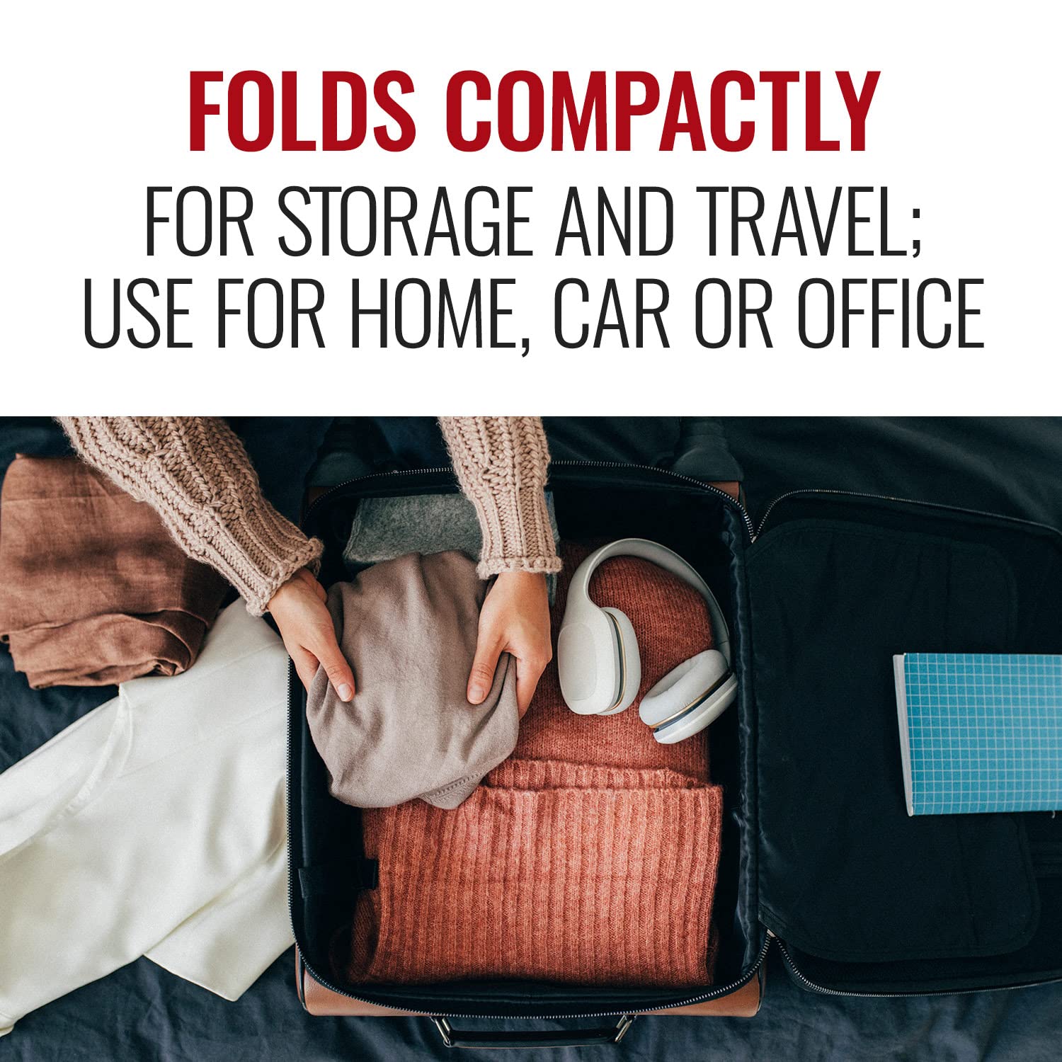 DMI Inflatable Ring Donut Seat Cushion Pillow for Hemorrhoid, Pregnancy, and Tailbone Pain, Red, 18 in - Image 6