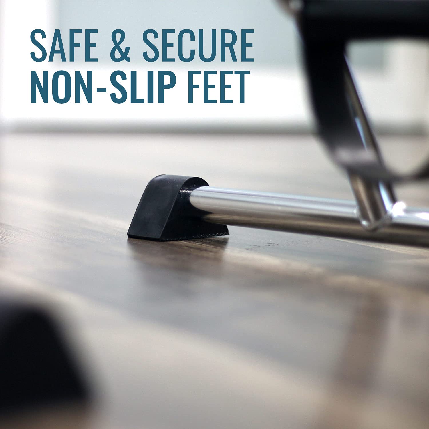 DMI Portable Exercise Bike, Under Desk Bike Pedal Exerciser for Arms or Legs can be used as Workout Equipment or Physical Therapy with Manual Tension Adjuster, Chrome - Image 7