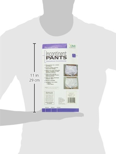 DMI Waterproof Incontinence Underwear for Disabled, Elderly, Handicapped, Potty Training, Pregnancy or Postpartum, Pull On, Extra Large 46-52 Inches - Image 5