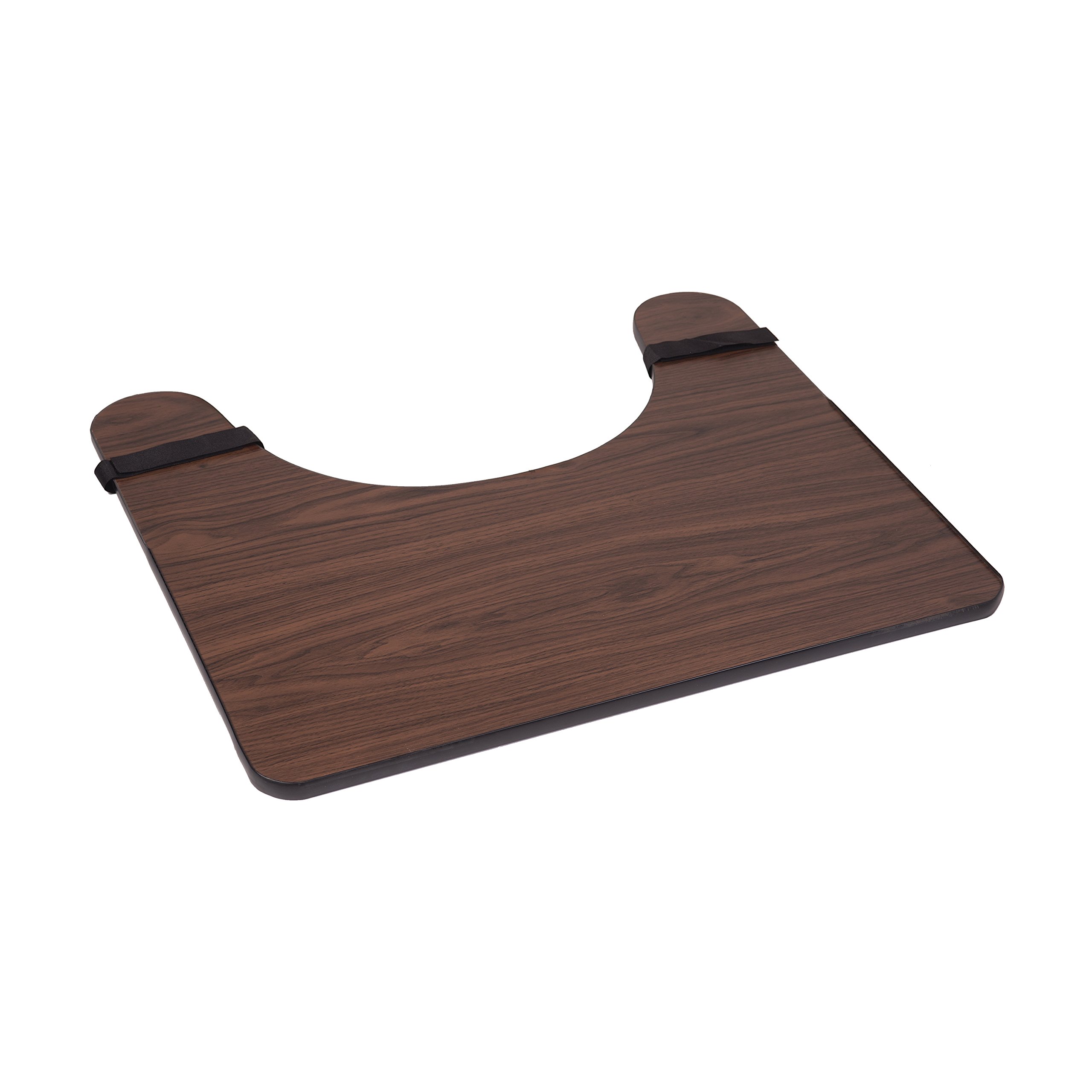 DMI Wood Wheelchair Lap Tray, Wheelchair Tray, Removable Wheelchair Tray Table, Wheelchair Table Tray for Seniors, Hardwood, 1 Count - Image 3