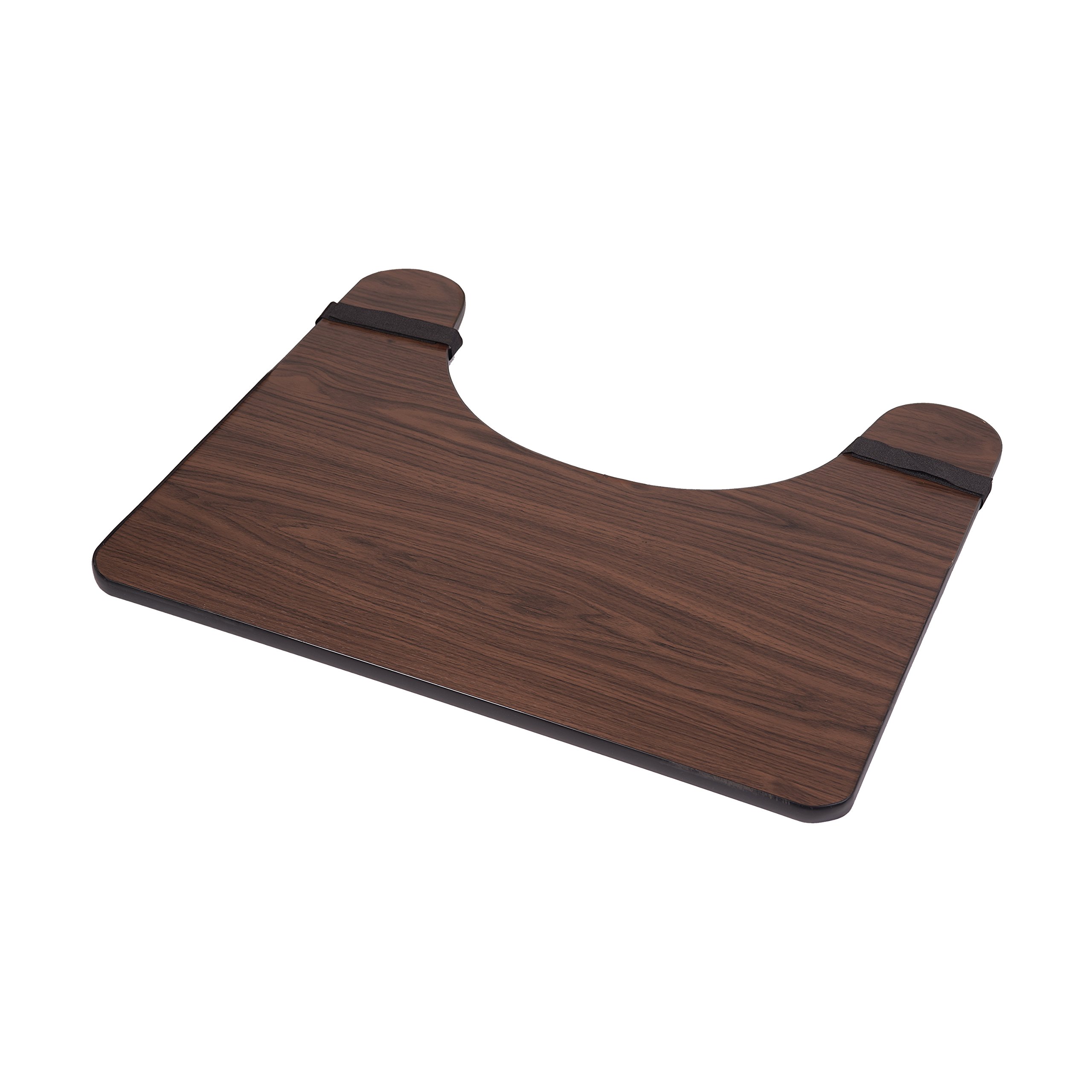 DMI Wood Wheelchair Lap Tray, Wheelchair Tray, Removable Wheelchair Tray Table, Wheelchair Table Tray for Seniors, Hardwood, 1 Count - Image 4