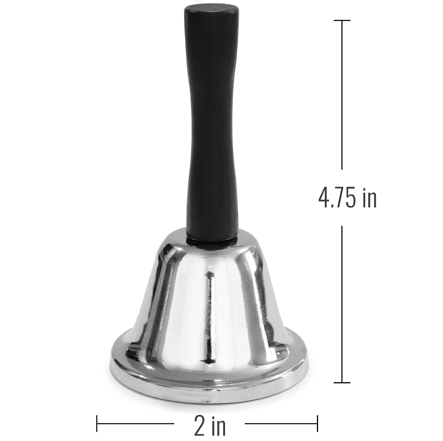 Duro-Med Call Bell, Silver and Black - Image 6
